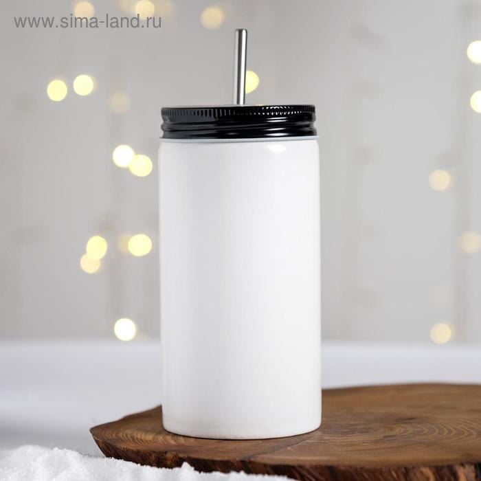 

Стакан с трубочкой «Новогоднее настроение», 480 мл