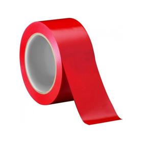 

Напольная сигнальная лента однотонная 66м, 45мкм, цвет красный