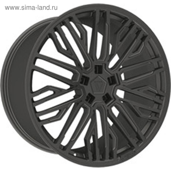 фото Диск кованый vissol f-1052 8.5x20 5x120 et47 d72.6 satin_black_with_machined_face