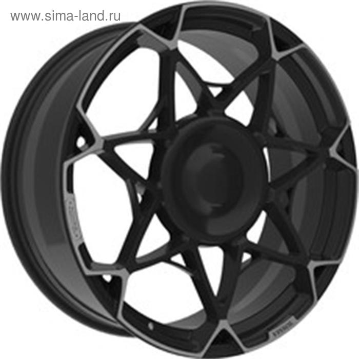 фото Диск кованый vissol f-1047 8.5x21 5x120 et35 d72.6 satin_black_with_matte_machined_face