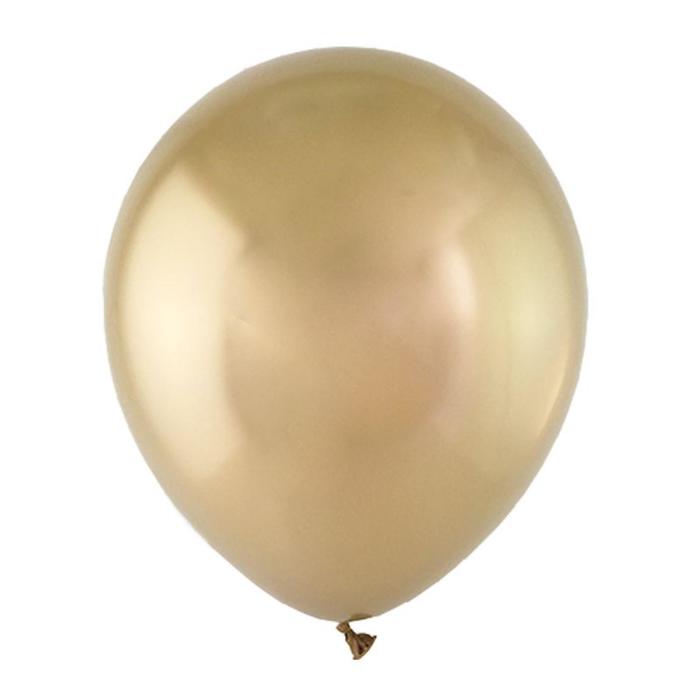 

Шар латексный 12", зеркальный, хром, набор 50 шт., МИКС