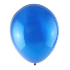 

Шар латексный 12", кристалл, набор 100 шт., цвет синий