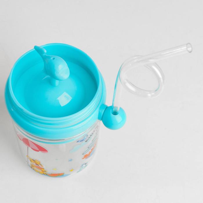 

Стакан-фонтан "Морские истории", 250 мл, 16 х 7 см, голубой