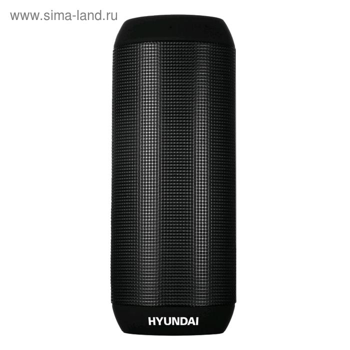 Портативная колонка Hyundai H-PAC360 7Вт, AUX, microSD, USB, Bluetooth4.0, 2200мАч, черный