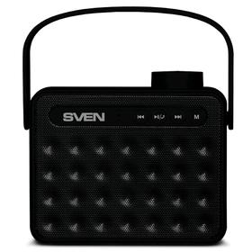 

Портативная колонка Sven PS-72 6Вт, FM, AUX, microSD, USB, Bluetooth, 1200мАч, черный