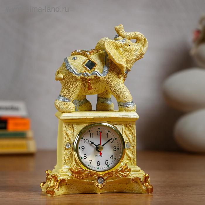   Сима-Ленд Часы настольные Слон d=5.5 см, 1 АА, дискретный ход