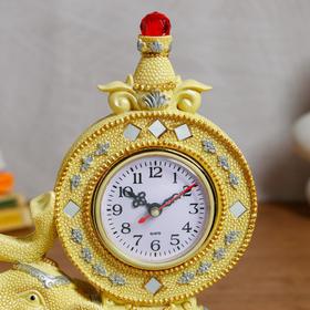 

Часы настольные "Золотой слон" d=7.5 см, 1 АА, дискретный ход