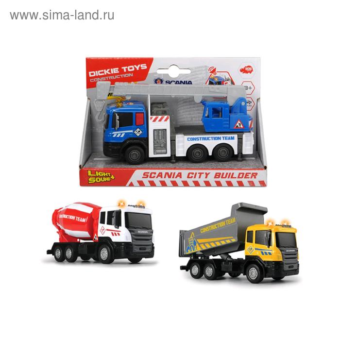 

Строительная техника с кабиной die-cast 17 см, свет/звук