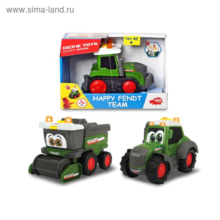 

Трактор Happy Fendt 16 см, световые и звуковые эффекты 3 вида