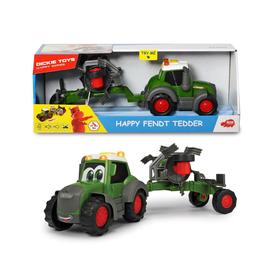 

Трактор Happy Fendt с ворошилкой для сена 30 см, свет/звук