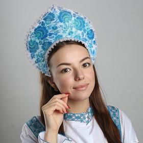 

Кокошник «Цветы на белом»