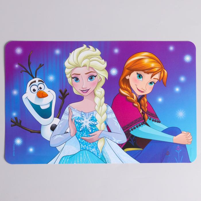 фото Коврик для лепки, формат а4, холодное сердце disney