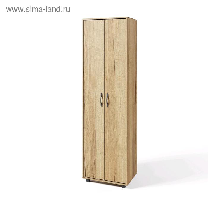 Шкаф распашной «ШО-1», 600 × 429 × 2087 мм, цвет дуб делано