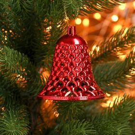 

Украшение ёлочное "Колокольчик - сетка" (набор 3 шт) 8х7,5 см