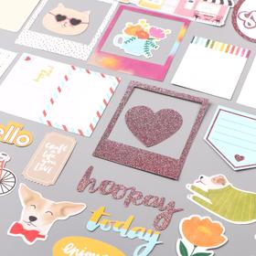

Набор высечек с глиттером Amy Tangerine "Slice Of Life" 40 шт