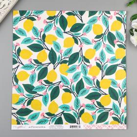 

Бумага для скрапбукинга Crate Paper "PONDEROSA" 30.5х30.5 см, 190 гр/м2
