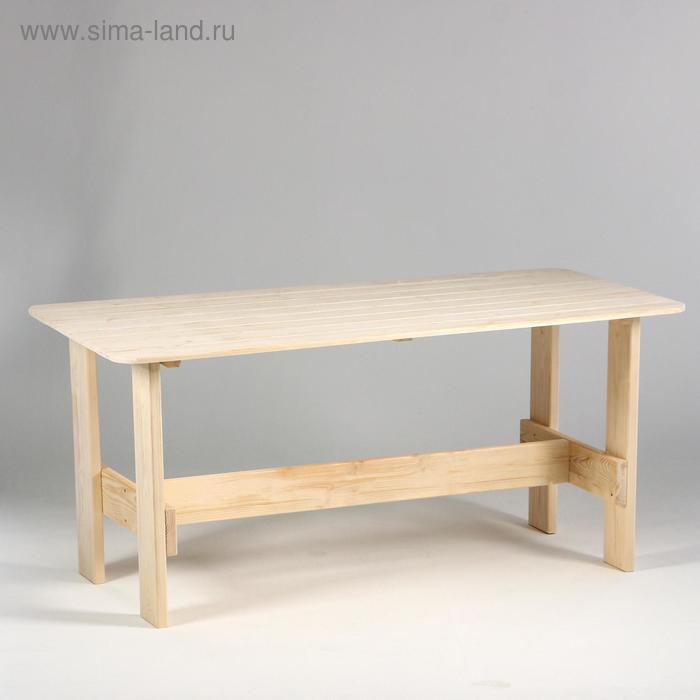 Стол к набору Дачный 160х70 см, натуральная сосна стол к набору дачный 160х70 см натуральная сосна