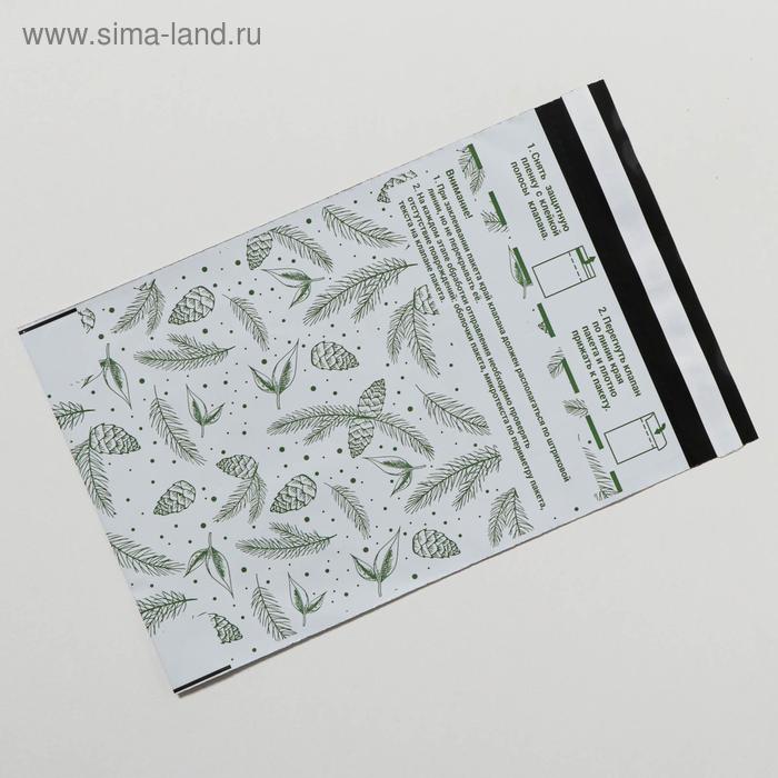 

Пакет почтовый пластиковый «Шишки», 16,2 × 22,9 см