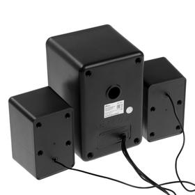 

Компьютерные колонки 2.1 Ritmix SP-2121, 2х2 Вт + 5 Вт, USB, чёрные