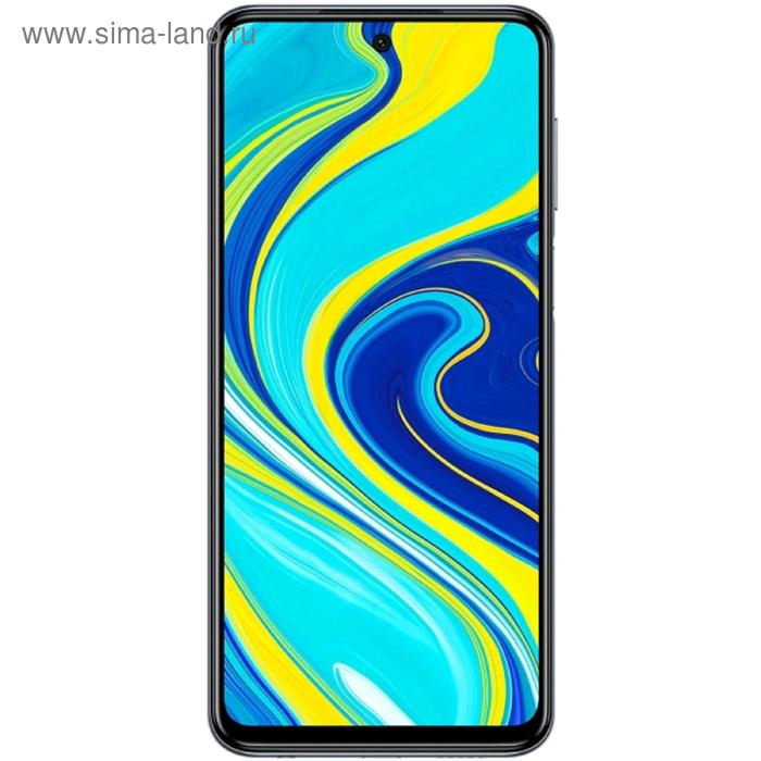 фото Смартфон xiaomi redmi note 9 pro, 6.67", 6гб, 128гб, 64мп, 4g, nfc, android 10, серый