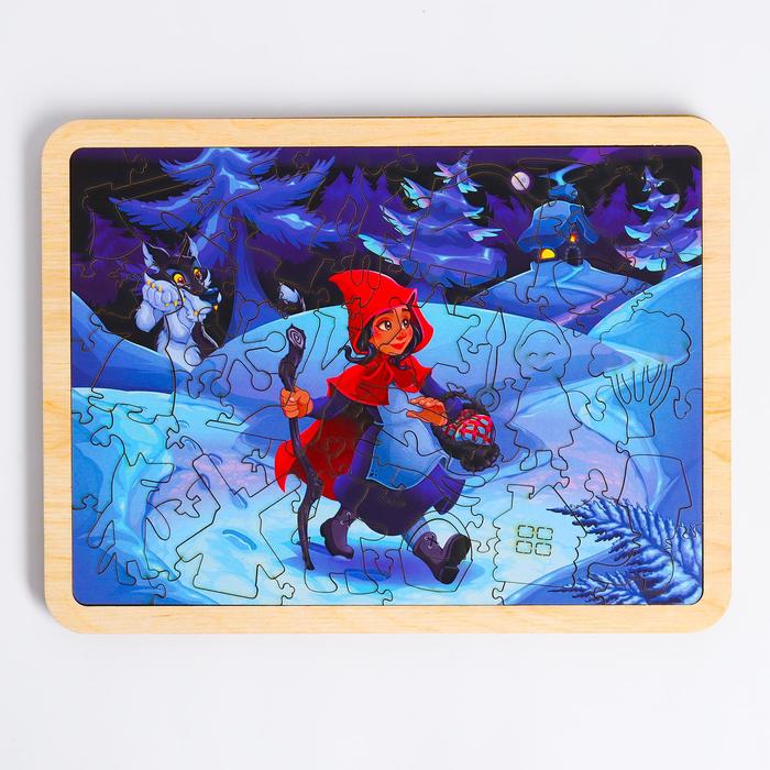 Пазл в рамке Красная шапочка 1824 см 225₽