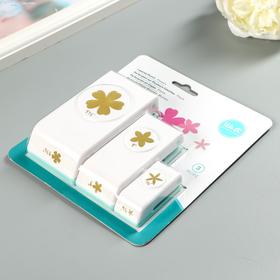 

Набор дыроколов WRMK "Flowers" 3 шт