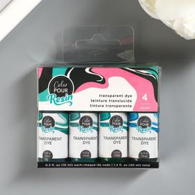 

Набор прозрачных красителей American Crafts "Cool" 4 шт