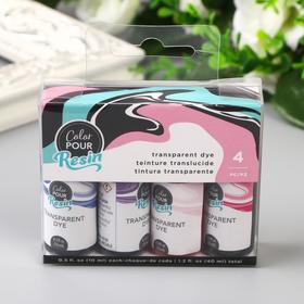 

Набор прозрачных красителей American Crafts "Berry" 4 шт