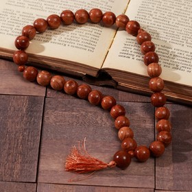 

Чётки шар №13 "Деревянные" с кисточкой, цвет коричневый