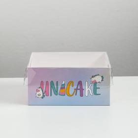 

Коробка на 4 капкейка Unicake, 16 × 16 × 7.5 см