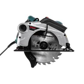 

Пила циркулярная Hammer CRP1500D, 1500 Вт, 4700 об/мин, 190x30 мм, пропил 67 мм