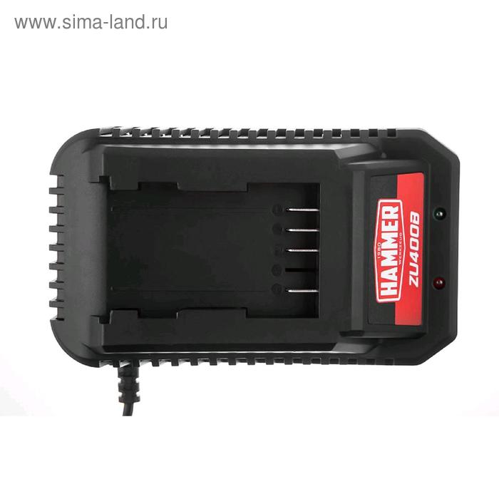 Зарядное устройство Hammer ZU400В, 220-240 В/50-60 Гц, 1 А, для AKS42, AKS44