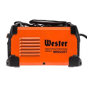 

Инвертор сварочный WESTER MINI 220T, 9500 Вт, 30-220 A, 155 В, ПВ 60%, d=1.6-5 мм, IP 21S