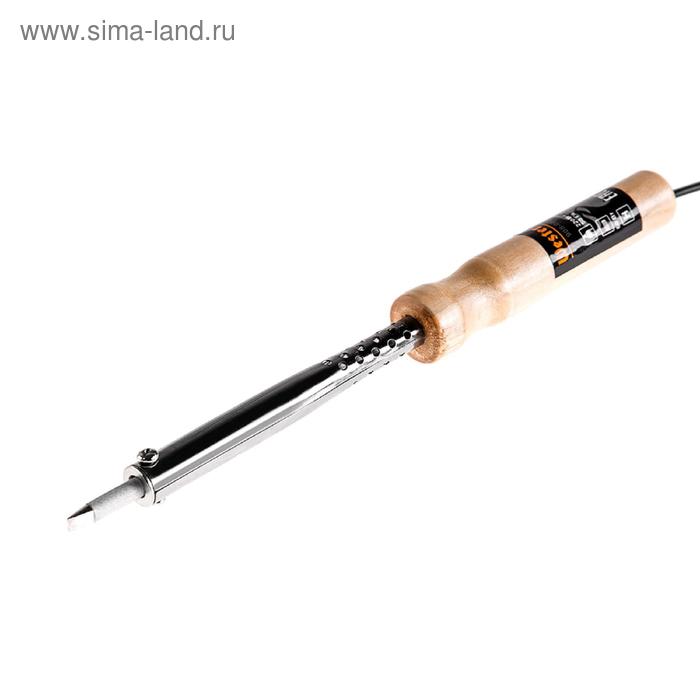 

Паяльник WESTER 908-003, 60 Вт, с никелированным жалом с медным наконечником, дер. ручка