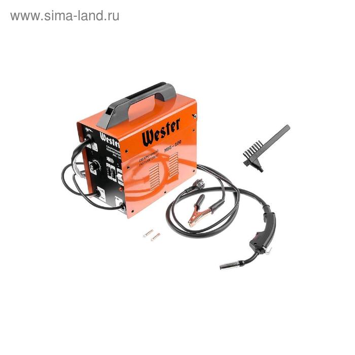 Сварочный полуавтомат WESTER MIG-100 2400 Вт 30-100 A d06-08 мм 180 В ПН 10 1099900₽