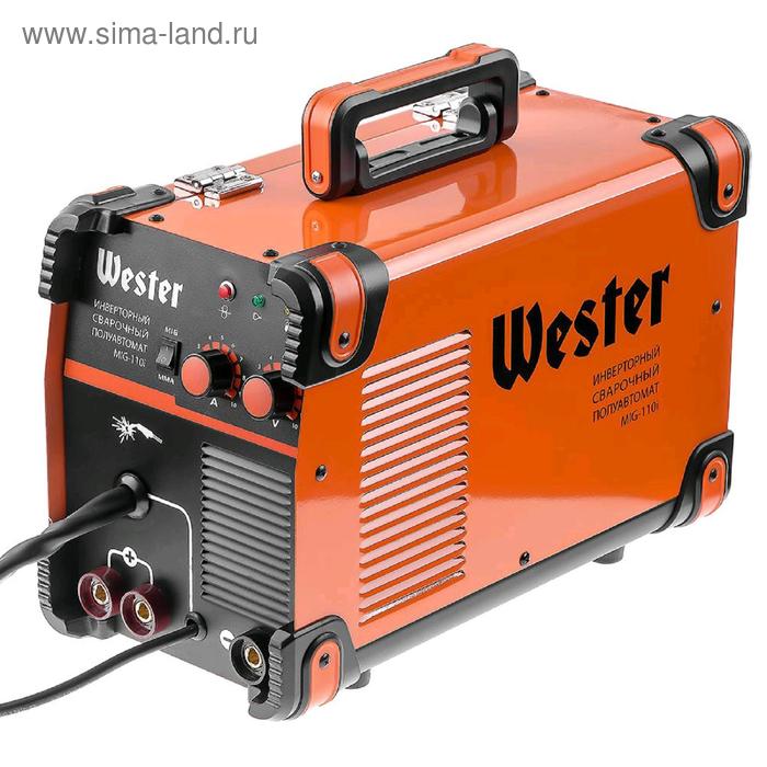 Сварочный полуавтомат инверторный WESTER MIG-110i MIGMAGMMA 40-110 A d06-08 мм 1649900₽