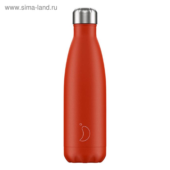 фото Термос neon 500 мл, красный chilly's bottles