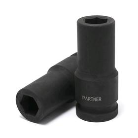 

Головка торцевая Partner PA-46510055, ударная, 6-ти гранная, глубокая, 3/4", 55 мм