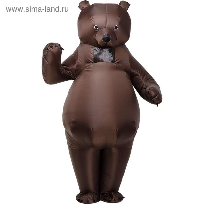 фото Костюм надувной «бурый медведь», рост 150-190 см