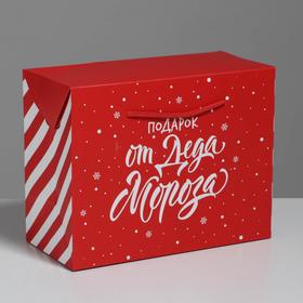 Пакет-коробка «Подарок», 23 × 18 × 11 см Ош