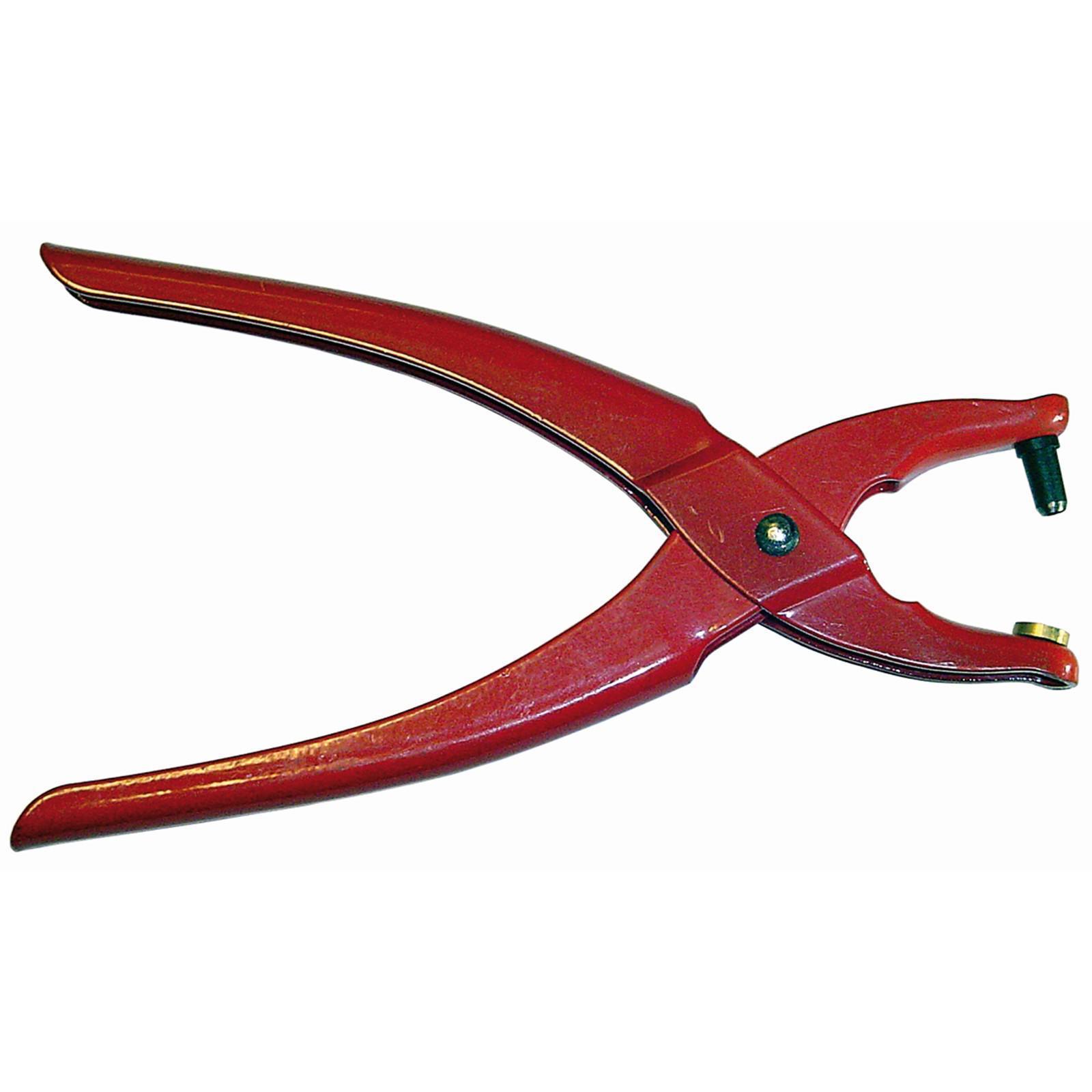 Дырокол для профлиста для установки подвесов