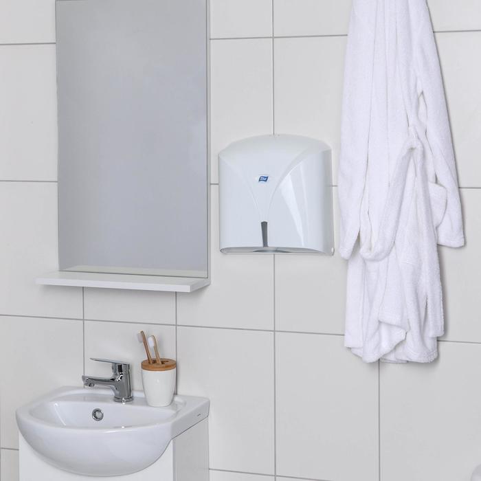 Диспенсер бумажных полотенец в листах Titiz, цвет белый