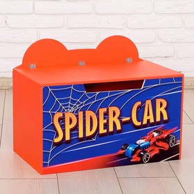 Контейнер-сундук с крышкой SPIDER-CAR, цвет красный Ош