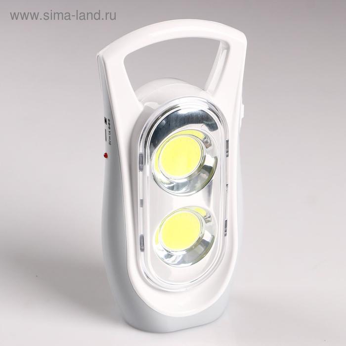 

Фонарь-светильник, 4 Вт, 5 В, 1200 мАч, COB, 3 ч работы, USB, 8.5 х 4.7 х 18.5 см