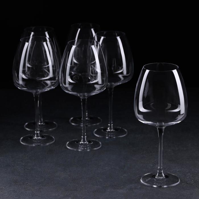 Набор бокалов для вина Anser, 440 мл, 6 шт набор бокалов для вина anser 6 шт 770 мл стекло