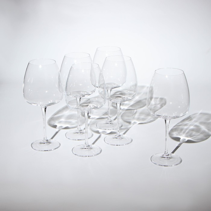 Набор бокалов для вина Anser, 770 мл, 6 шт набор бокалов для красного вина из 6 шт diva 770 мл