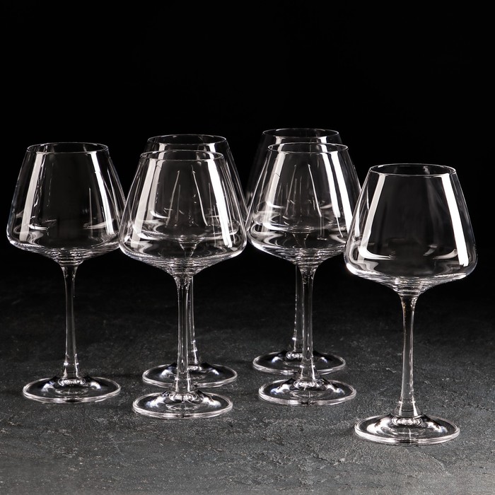 Набор бокалов для вина Corvus, 350 мл, 6 шт набор бокалов для вина naomi corvus 350 мл