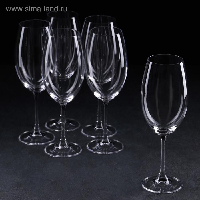 Набор бокалов для вина Milvus, 510 мл, 6 шт набор бокалов для вина loxia стеклянный 510 мл 6 шт