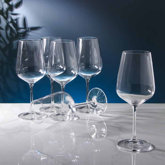 Набор бокалов для вина Strix, 450 мл, 6 шт набор бокалов для вина dora strix 600 мл
