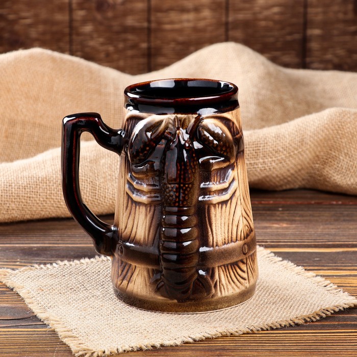 Кружка для пива &quot;Рак&quot; 0,5 л